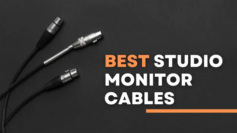 What are the best studio monitor cable