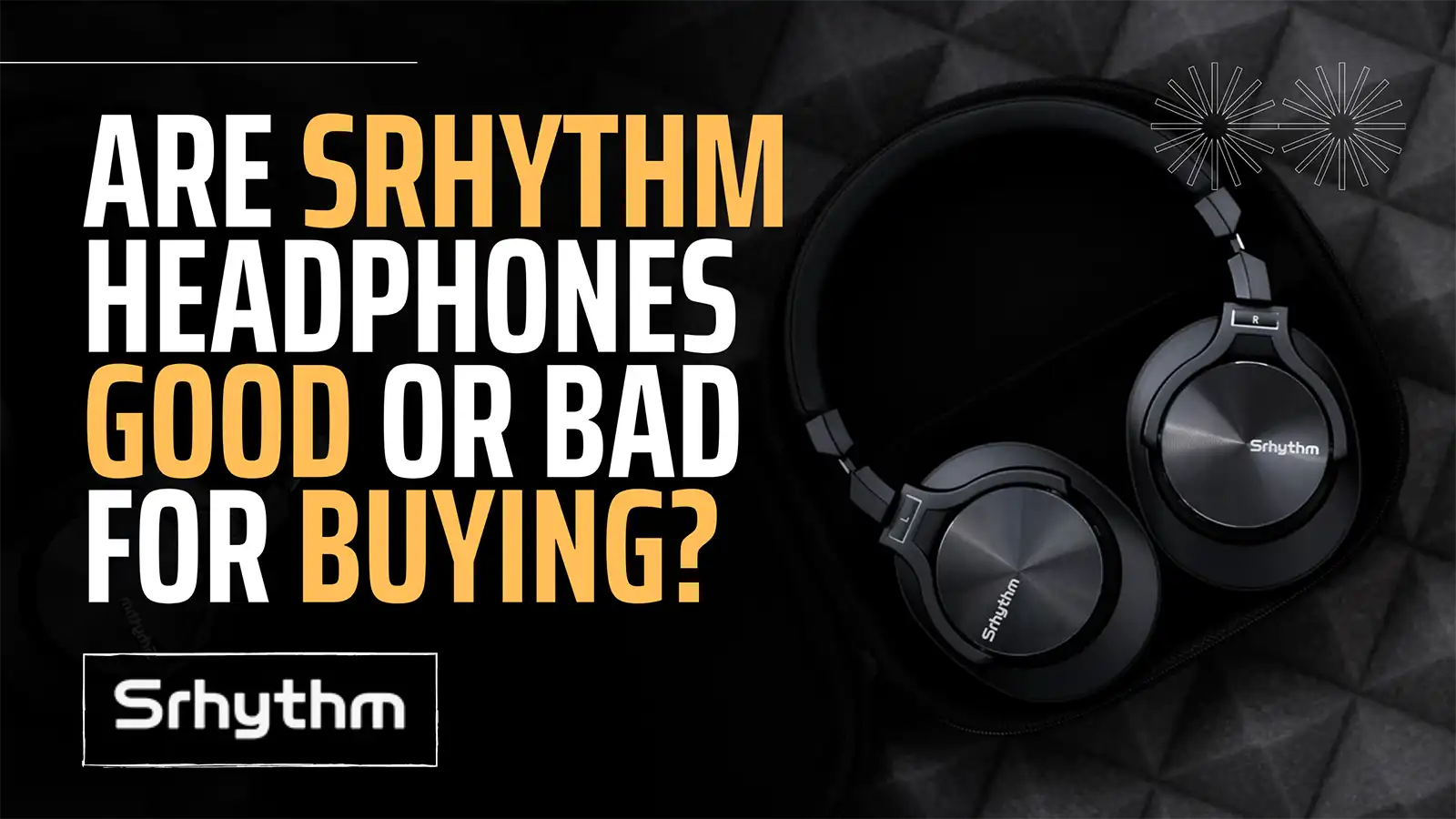 Srhythm NC25 Noise Cancelling Headphones Real Over India