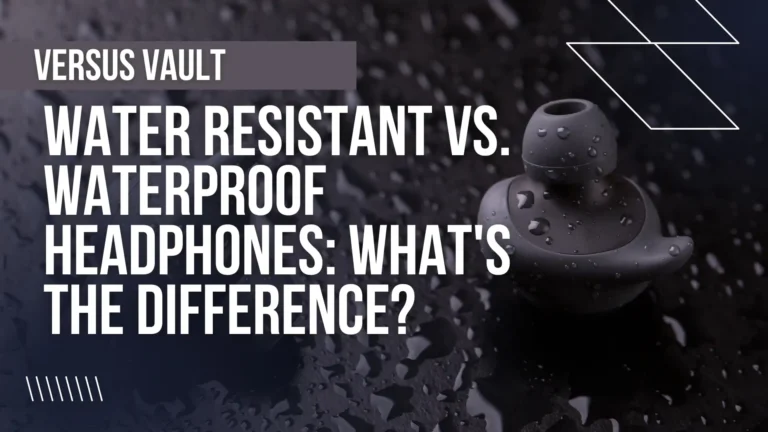 Water Resistant vs. Waterproof Headphones What's the Difference