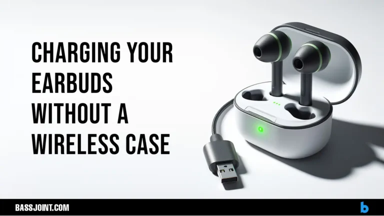 how to Charging Your Earbuds Without a Wireless Case
